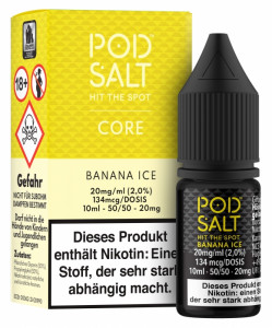 POD SALT - CORE - Banana Ice - Nikotinsalz Liquid - 20 mg