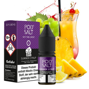Pod Salt FUSION Summer Syrup 20mg Nikotinsalzliquid *mit Steuermarke*