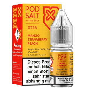 Pod Salt - XTRA - Mango Strawberry Peach Nikotinsalzliquid