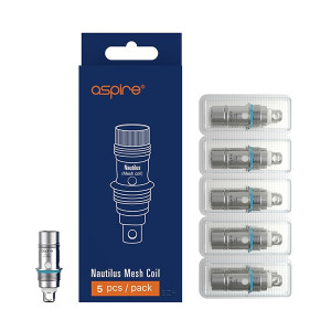 NAUTILUS BVC MESH Coil 0.3 Ohm - 5er Pack - Aspire