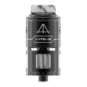 Artemis RDTA (BLACK/SILBER) Selbstwickel Tankverdampfer - THUNDERHEAD CREATIONS