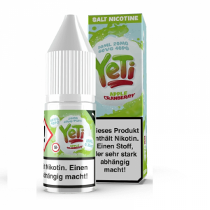 YETI - Apple Cranberry - Nikotinsalzliquid - 10ml - 20mg/ml