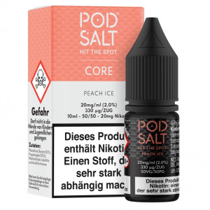 POD SALT - CORE - Peach ice [Nikotinsalz]