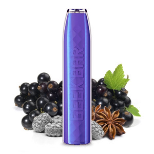 Schwarze Johannisbeere-Menthol Geekbar Vape-Pen (Einweg E-Zigarette) 20mg Nicsalt- Geek Vape