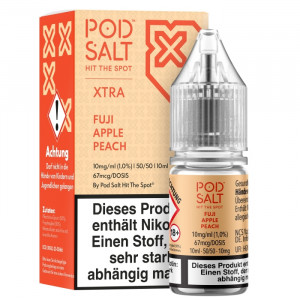 POD SALT - XTRA -  Fuji Apple Peach Nikotinsalzliquid