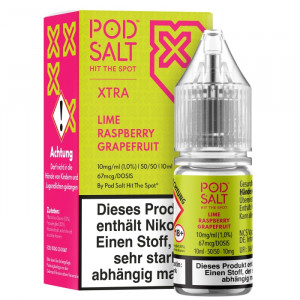 Pod Salt XTRA Lime Grapefruit Raspberry Nikotinsalzliquid