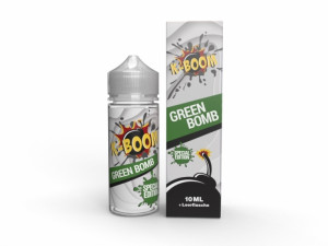 GREEN BOMB 2020 - 10 ml Longfill-Aroma inkl Leerflasche - K-BOOM