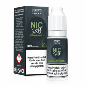 Green No2 10ml NicSalt Liquid 20mg - KTS