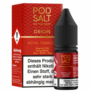 POD SALT -ORIGIN - Royal Tobacco Nikotinsalzliquid - 11mg