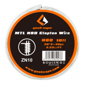 Wickeldraht - 3 Meter N80 MTL Clapton Wire - GeekVape [ZN10]