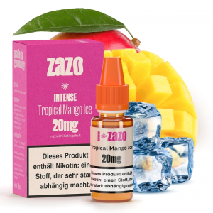 Intense Nikotinsalzliquid 10ml Tropical Mango Ice - ZAZO