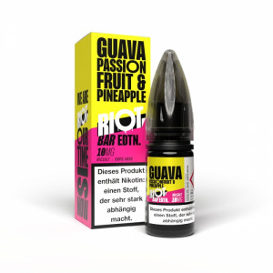 RIOT BAR EDITION - Guava Passionfruit Pineapple Nikotinsalzliquid - Riot Squad