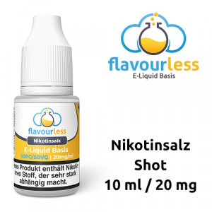 Flavourless - VPG Nikotinsalzshot - 20 mg/ml - 10 ml