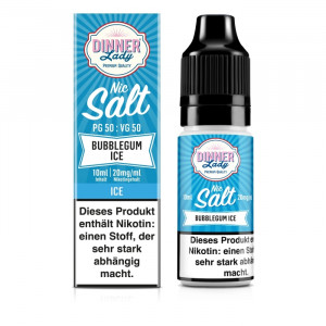 Bubblegum Ice Nikotinsalzliquid - Dinnerlady
