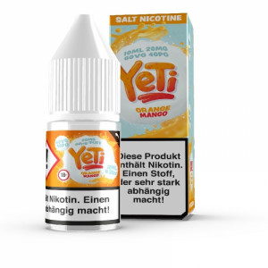 YETI - Orange Mango - Nikotinsalzliquid - 10ml