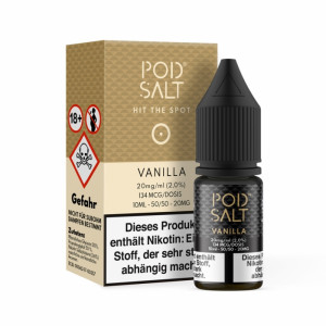 Liquid Vanilla - Pod Salt Nikotinsalz