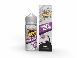 GRAPE BOMB 2020 - 10 ml Longfill-Aroma inkl Leerflasche - K-BOOM
