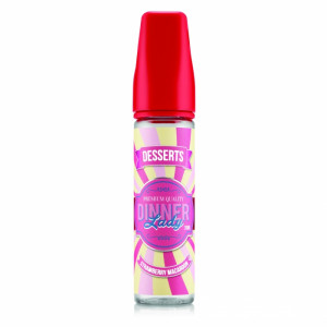 Dinner Lady STRAWBERRY MACROONS 20ml LongFill - Aroma made in UK