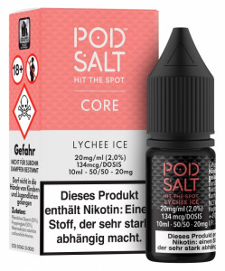 POD SALT - CORE - Lychee Ice - Nikotinsalz Liquid - 20 mg