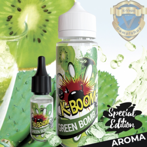 K-BOOM Special Edition GREEN BOMB Aroma 10ml plus 120ml-Leerflasche